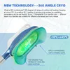 Cryolipolysis Fat Freezing 360 coolsculping Cryo Cryotherapy 슬리밍 40K 초음파 캐비테이션 RF 바디 셀룰라이트 감소 -10 ~ 45도 변경 가능한 컵