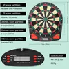 Darts CyeElife 15.5 дюйма Электронная доска DART Set с LED 32Games и Multi Play Play Home Office Bar Outdoor Professional 0106