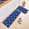 Les couvertures de tapis lance un tapis de tapis de tapis de tapis de tapis de cuisine sans glissement en peluche