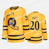 College Hockey draagt ​​thr Quinnipiac Bobcats College Hockey Jersey 96 Ty Smilanic 4 Connor Clifton 11 Bryan Leitch 1 Yaniv Perets 6 Devon Toews 20 Matthew Peca 25