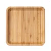 Plates Bamboo Tea Tray Eco-Friendly Fruit Grade Decorate Universal Strong Bearing Kitchen Decor