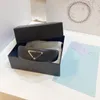 Con caja de diademas de lujo diseñadores de joyas negras bandas de cuero para femenino