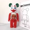 액션 장난감 피겨 2022 Bearbrick 400 28cm 베어 벽돌 액션 피겨 애니메이션 만화와 함께 유행 장식 홈 장난감 T230105