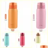 Bottiglie d'acqua 260Ml 360Ml Tazza termica Thermos a doppia parete in acciaio inossidabile Tazza da viaggio Vuoto Insated School Home Tè Bottiglia di caffè Db Dhbuk