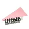 Cake Tools 26Pcs/Set Sile Pastry Bag Tips Kitchen Diy Icing Pi Cream Reusable Bags With 24 Nozzle Decorating Vt0456 Drop Delivery Ho Dhn3F