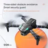 M31 Mini Drone 4K HD Camera Simulators Three-Sided Hinder Undvikande lufttryck Fast höjd Professionell vikbar quadcopter Toys