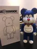 Action Action Toy Toy Toy 2022 Bearbrick 400 28cm Bear Brick Action Figures Hot Formerable Decoration Toys with Anime Cartoon Doodle T230105