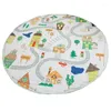 Tapis Ins petits enfants frais dessin animé coussin de rangement Peggy jeu tapis pique-nique jouet tapis de sol plage