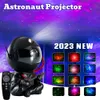 New Astronaut Projector LED Spaceman Starry Sky Galaxy Stars Projector Night Lamp For Bedroom Home Decorative Kids Birthday Gift N5309062