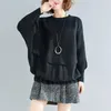 Women's Sweaters Femme Women Sweater Pullover Loose Casual Knit Shirt Pull Ladies Fashion Bat Sleeve 2023 Spring Tops Sueter Mujer