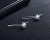 Boucles d'oreilles créoles S925 Silver Lady Shambhala CZ Boîte Coeurs Ajourés Boule Fleurs Perle Opale Boucle D'oreille Fille Femmes Cadeau D'anniversaire Bijoux De Mode