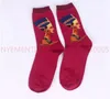 Skarpetki męskie malarstwo olejne Abstract Art Crew Sock 20Pairs/Lot