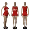 Kvinnors tvådelade byxor Shorts Set Tank Topshorts Summerkläder för kvinnor Sport Fitness Plus Size Suit Tracks Duits grossistföremål 230106