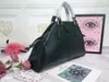 2023 Designer Re Belle Shopping Tote Bag Grande Capacidade Real Couro de Bezerro Bolsa Feminina Cabeça de Tigre Dourada e Hasp Hardware Bolsa de Ombro Moda Trapézio Zíper Bolsa