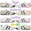 Classic Mexico Tiger 66s Leather Running Shoes Mens Womens Birch Green White Blue Cream Dark Grey White Black Sport Shoe Designer Men Lacing Strap Sneakers US 4-11