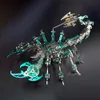 Buntes Scorpion King 3D-Puzzle für Erwachsene, Metallspielzeug, Montage, Dekoration, pädagogisches Puzzle, DIY, Montage 1283