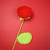 Kwiaty dekoracyjne 10 gałęzi gradient sztuczne róże fioletowo -czerwona symulacja róży róży bukiet DIY Dekoracja imprezy