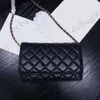 Flap Bag Wallets Lambskin Designer Classic Diamond Quilted Metallic Hardware Shoulder Coin Purse Women More Change Pouch Mini Cover Crossbody 19x13x4cm Cc Bga