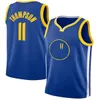 Stephen 30 Curry Basquete Jersey Klay 11 Thompson Andrew Wiggins 22 Draymond Verde 23 Camisa Esportiva Branco Preto Azul Mens