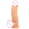 Секс -игрушка фаллоимитации Женские большой супер густой имитационный пенис мужчины и женщины мастурбируют изогнутый искусственный большой петух фальшивые продукты JJ Sex