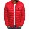 Herrjackor Hazzys trycker högkvalitet Down Jacket Light and Thin Men's samma stil High Street Quality 230106