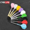 Darts Cyeelife Högkvalitativ elektronik Dart 3st/Set Soft Tip Dart Sports Goods Assembly Dart Nylon Shafts Plastic Flights 0106