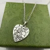 Valentinstag-Geist-Designer-Halskette Herz-Tag-Ketten für Männer Edelstahl Luxus-Schädel-Anhänger Frauen Passen Sie ästhetische Cjewelers an