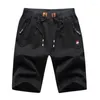 Shorts Masculino Calças de Verão Algodão Bermudas Casual Preto Masculino Boardshorts Homme Classic Brand Clothing Beach