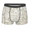 Onderbroeken Boheemse patronen ivoorbeige kant Homme slipje Herenondergoed Ventileer shorts Boxershorts