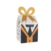 Celebrazione della laurea personalizzata Celebrazione Candy Box a tema Party Return Packaging Box Paper Box Stillering Valuto A377