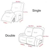 Chair Covers 1 2 Seater Recliner Sofa Cover Stretch Polyester Fiber Lazy Removable Couch Armchair Protector Slipcovers Living Room