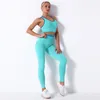 Women's Two Piece Pants Seamless Women Suits Gym Fitness Sets Training Leggings Push Up Sports Bras Pieces Workout Sport Active Wear