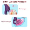 Schönheitsgegenstände Vasana 2 in 1 Klitoris Saugen Vibrator G Spot Vagina Massagegerate Stimulator Sauger klitat sexy Spielzeug für weiblich 18