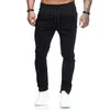 Męskie spodnie Mężczyźni spodnie Slim Fit Casual Fitness Spits Gym Chuda bieganie