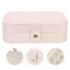 Storage Boxes Box Jewelry Case Ring Travelstorage Organizer Portable Container Necklace Holderfor Jewellery Display Bearer Rings Bracelet