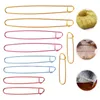 Belts Crochet Holder Knitting Holdersmarkers Marker Needle Safety Bent Diy Accessories Notions Cable Weaving Metal Ring Hook Aluminum