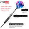 Darts CyeeLife 26g Pro steel tip darts set with carry case and Extra Flights and Aluminium shaft PVC COATING 0106