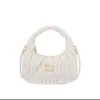 Miui Wander Matelasse Miu Underarm Clutch Hobo Bag Womens Mens Excesssorial