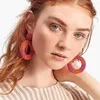 Boucles d'oreilles pendantes Boho perles goutte pour les femmes mode résine bijoux à breloques Bijoux multicolores fille cadeaux fête de mariage 2023