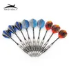 Fléchettes 10 Styles Set 24g Fléchettes Professionnelles à Pointe en Acier avec Tiges en Aluminium Vols de Fléchettes Aiguilles de Fléchettes Rouges pour Jeu de Fléchettes 11 St 0106