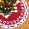 Kerstdecoraties Kerstmis Boomrok Super zachte acryl Vezel Decoratief tapijt voor benodigdheden Home Decoratie