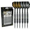 Darts Cuesoul 22g stalen punt zwart gecoate messing dart set - pack van 6 pc's 0106