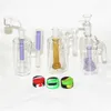 14mm Ash catcher Bubbler 45 Degree 90 degree Hookahs recycler reclaim catchers head percolator wigwag inline stem for glass water bong dab rig