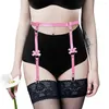 Riemen fetisj kousen kousenbanden rok lederen harnas voor vrouwen sexy lingerie punk gotische stijl jurk dans dans rave kleren jagering riem