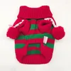 Dog Apparel Cat Sweater Christmas Clothes Puppy Clothing Coat Knit Xmas Pet Outfit Chihuahua Yorkshire Poodle Costume