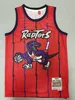 Shorts heren Throwback Basketball Shorts zakbasketbal Jersey 15 Vince Carter Tracy 1 McGrady Paars