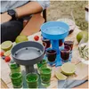 Bar Tools 6 S Glazen dispenserhouder Wijnrek Koeler Bierdrankje Geschenken Drinking Vtky2150 Drop Delivery Home Garden Keuken DHO0C