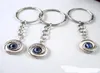 50Pcs EVIL EYE Kabbalah Charm Belt Chains key Ring Travel Protection DIY Jewelry 15 x 65mm Antique Silver7563795
