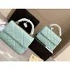 2023 Women Luxury Designer Crossbody Bags purse Wholesale Price Genuine Leather bag Shoulder Flap Handbag with small and big lattice diamond size 25cm