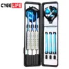 DARTS CYEELIFE 3PCS 18G 20G 22G 24Gプロフェッショナルスチールチップダーツアルミシャフト良いQualtiy素敵なフライトブラックバレルダーツ0106